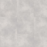 Vinylboden Blanco mit grauer Fliesenoptik – SPC Designboden in Steinfliesen-Optik, Draufsicht