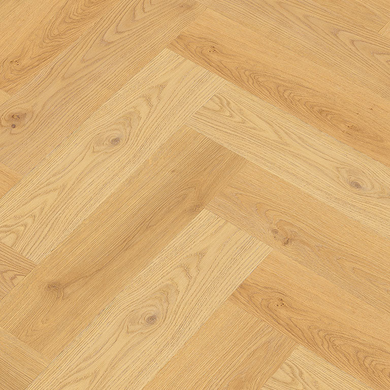 »Eiche Papaya« SPC Vinylboden Unique Holzoptik im Fischgrätdesign Draufsicht