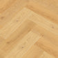 »Eiche Papaya« SPC Vinylboden Unique Holzoptik im Fischgrätdesign Draufsicht